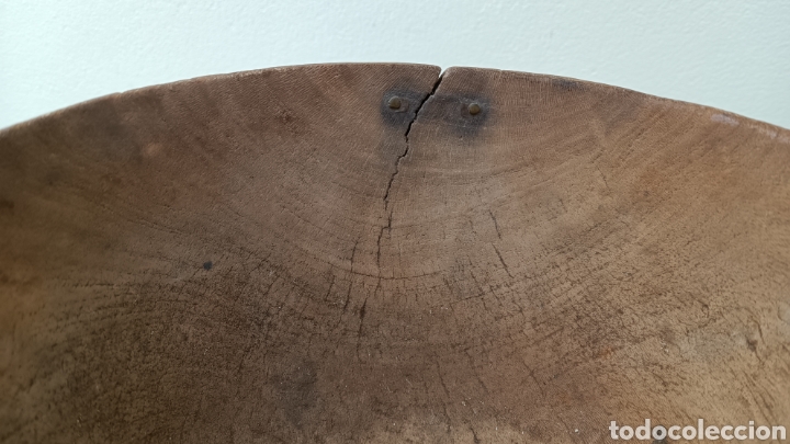 Antig&uuml;edades: ANTIGUO CUENCO DE MADERA. DORNILLO?? - Foto 5