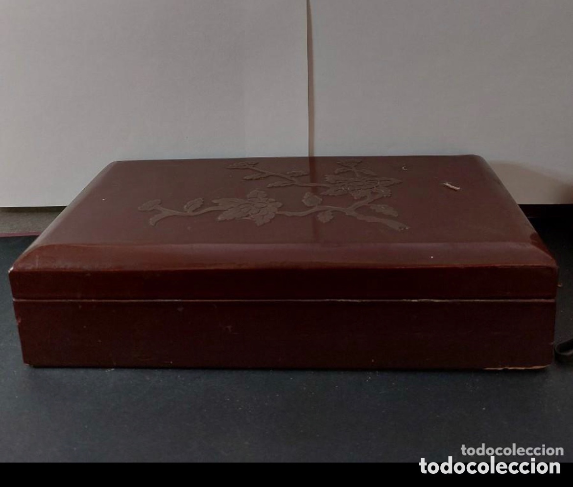 Antig&uuml;edades: Caja lacada china antigua - Foto 1