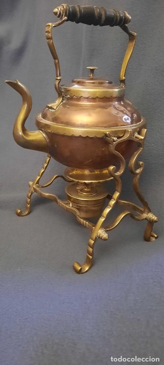 Antig&uuml;edades: ANTIGUO SAMOVAR COMPLETO - Foto 2