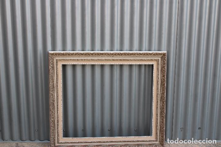 Antig&uuml;edades: marco blanco de madera - Foto 6