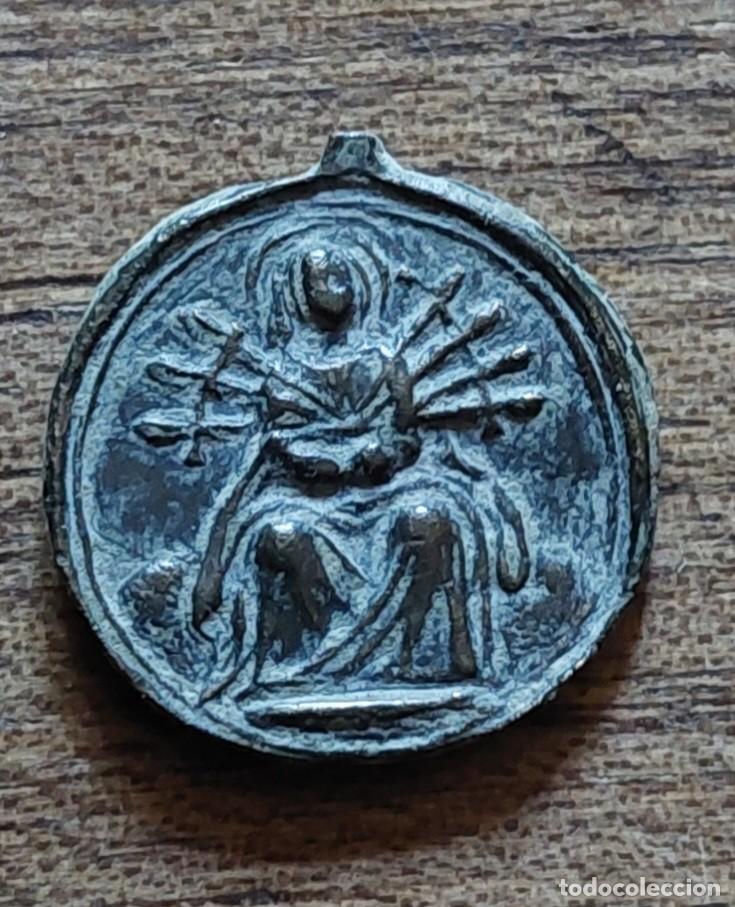 Antig&uuml;edades: Antigua medalla siete pecados - Foto 1