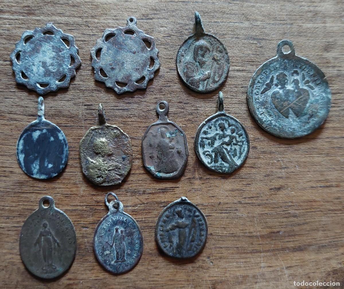 Antig&uuml;edades: Lote de Antiguas medallas - Foto 1