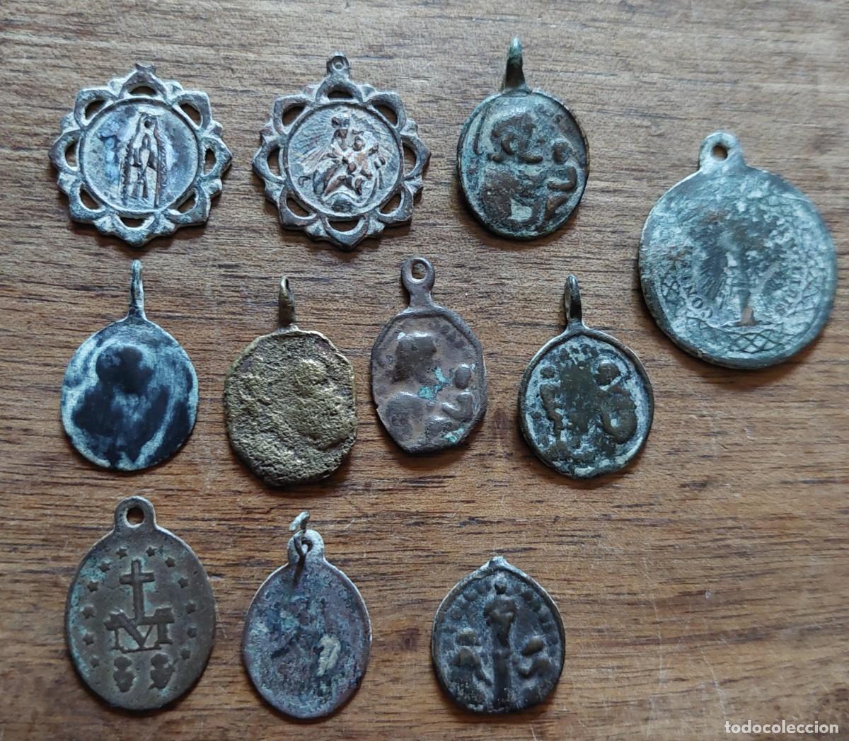 Antig&uuml;edades: Lote de Antiguas medallas - Foto 2