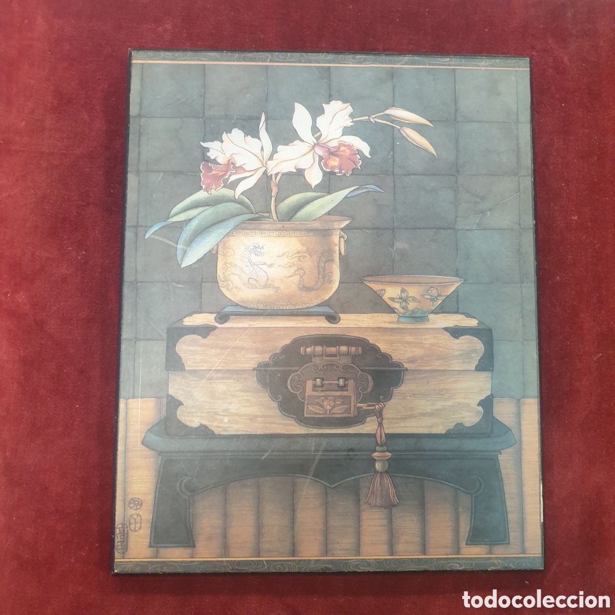 Antig&uuml;edades: Tabla pintada 20x25 - Foto 1