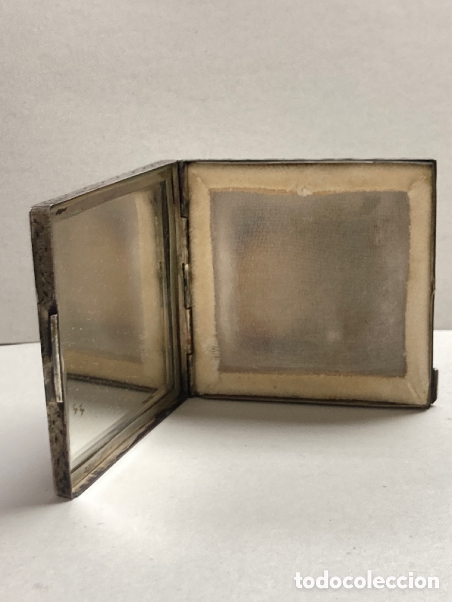 Antig&uuml;edades: Polvera de plata. Circa 1920/k01 - Foto 7