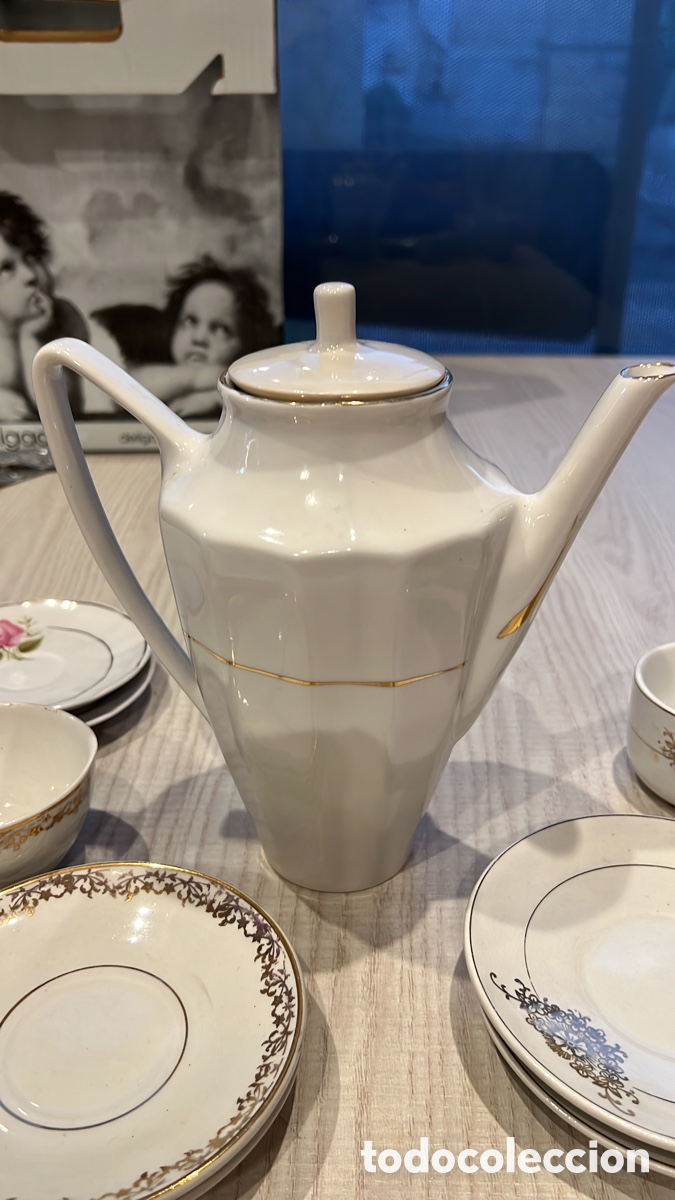 Antig&uuml;edades: LOTE PORCELANA CAF&Eacute; - Foto 4