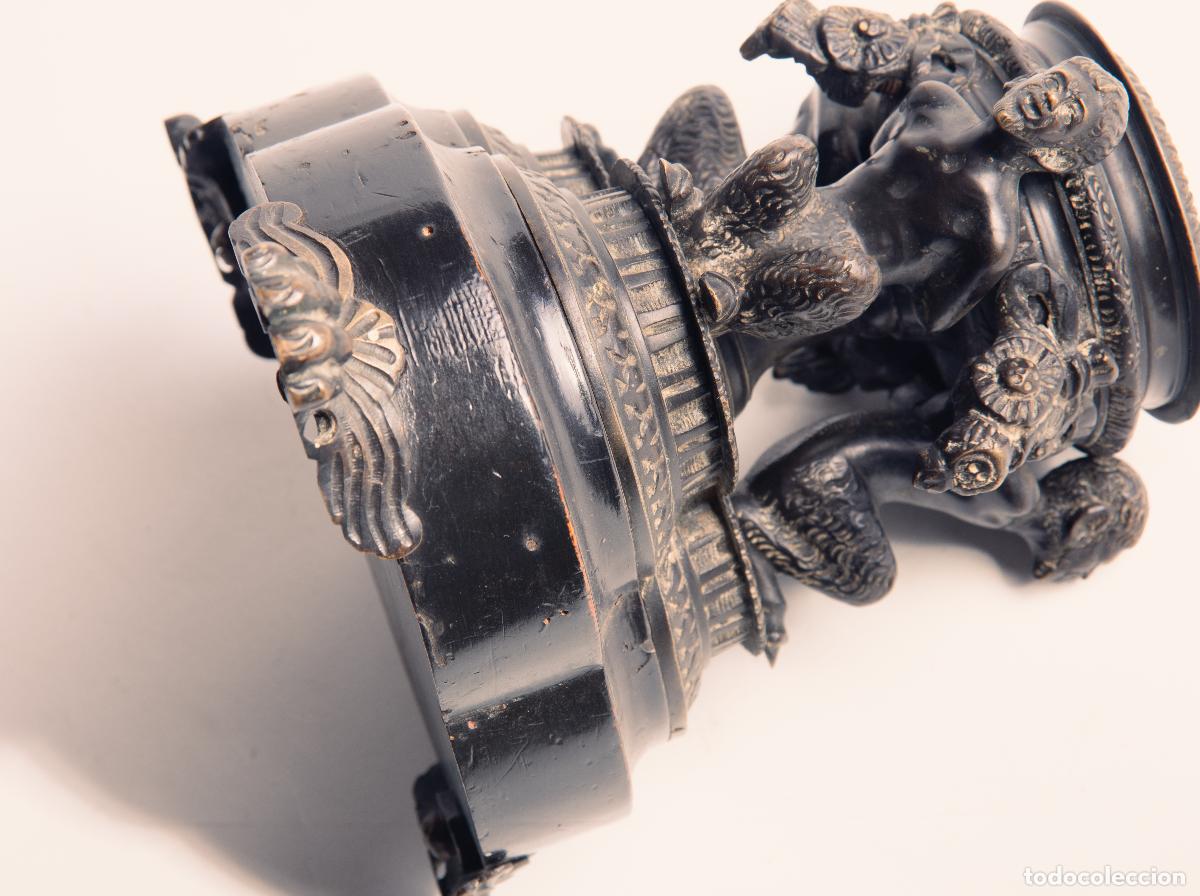 Antig&uuml;edades: ESPECIERO BRONCE OSCURO -SIGLO XIX- - Foto 6