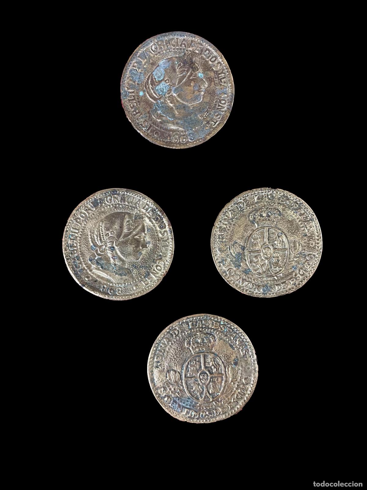 Antiguidades: POSAVASOS. MONEDAS ESPA&Ntilde;OLAS. VALENTI PUIG. ESPA&Ntilde;A. A&Ntilde;OS 40S.