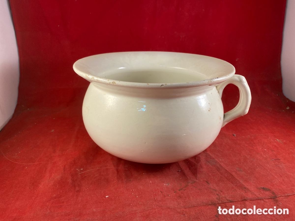 Antig&uuml;edades: ESCUPIDERA DE PORCELANA ESMALTADA - Foto 1