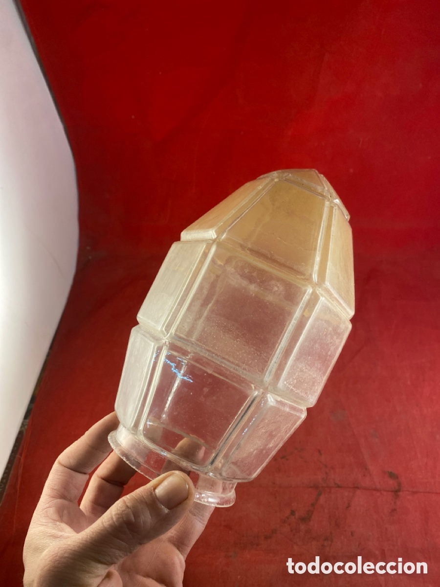 Antig&uuml;edades: ANTIGUA TULIPA CRISTAL - Foto 5