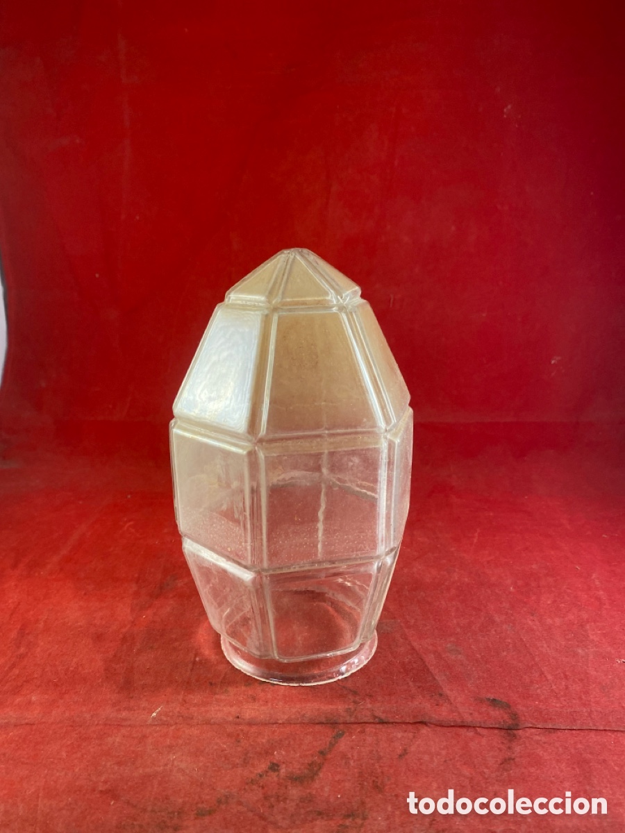 Antig&uuml;edades: ANTIGUA TULIPA CRISTAL - Foto 1