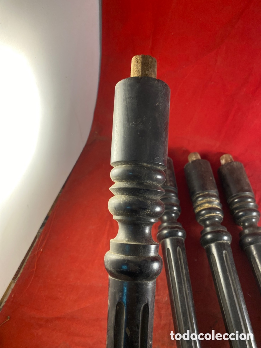 Antig&uuml;edades: PATAS DE MADERA - Foto 2
