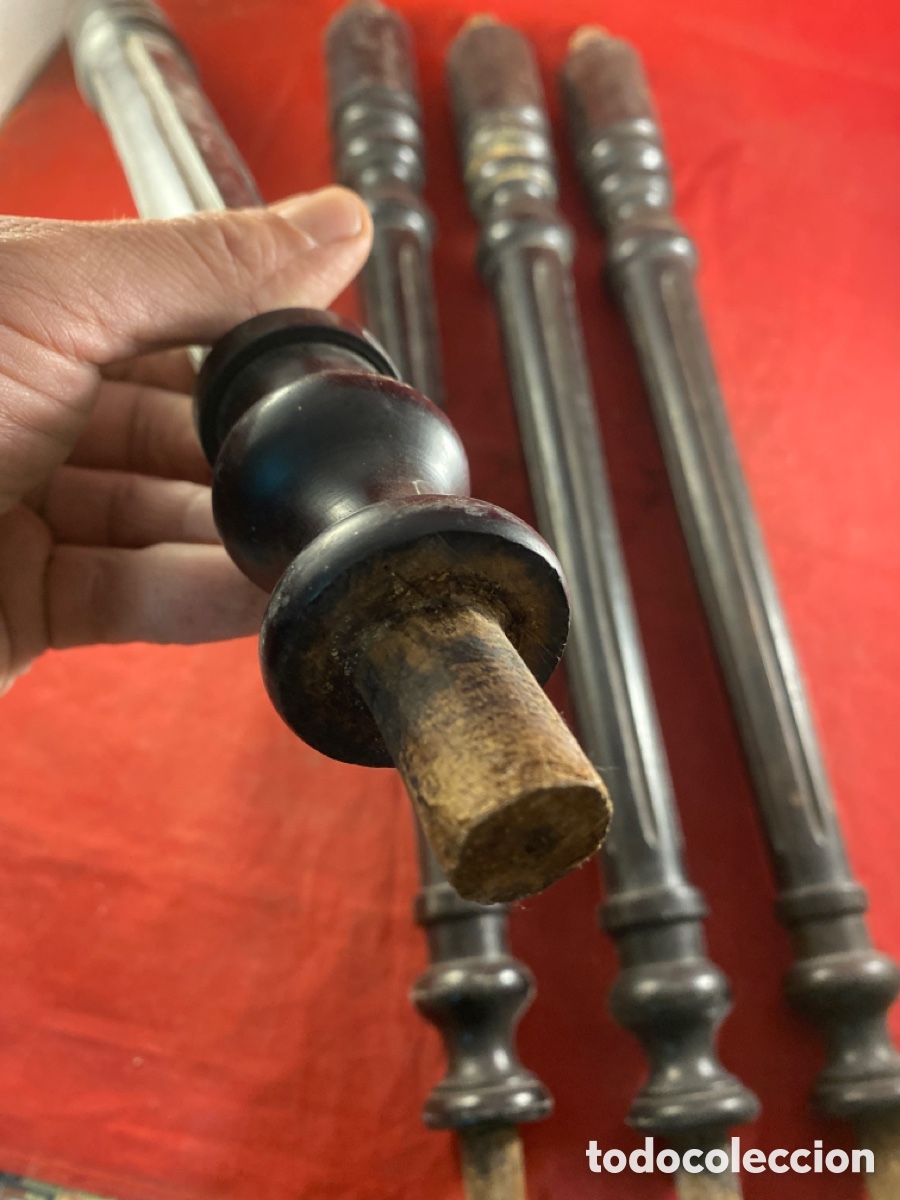 Antig&uuml;edades: PATAS DE MADERA - Foto 4