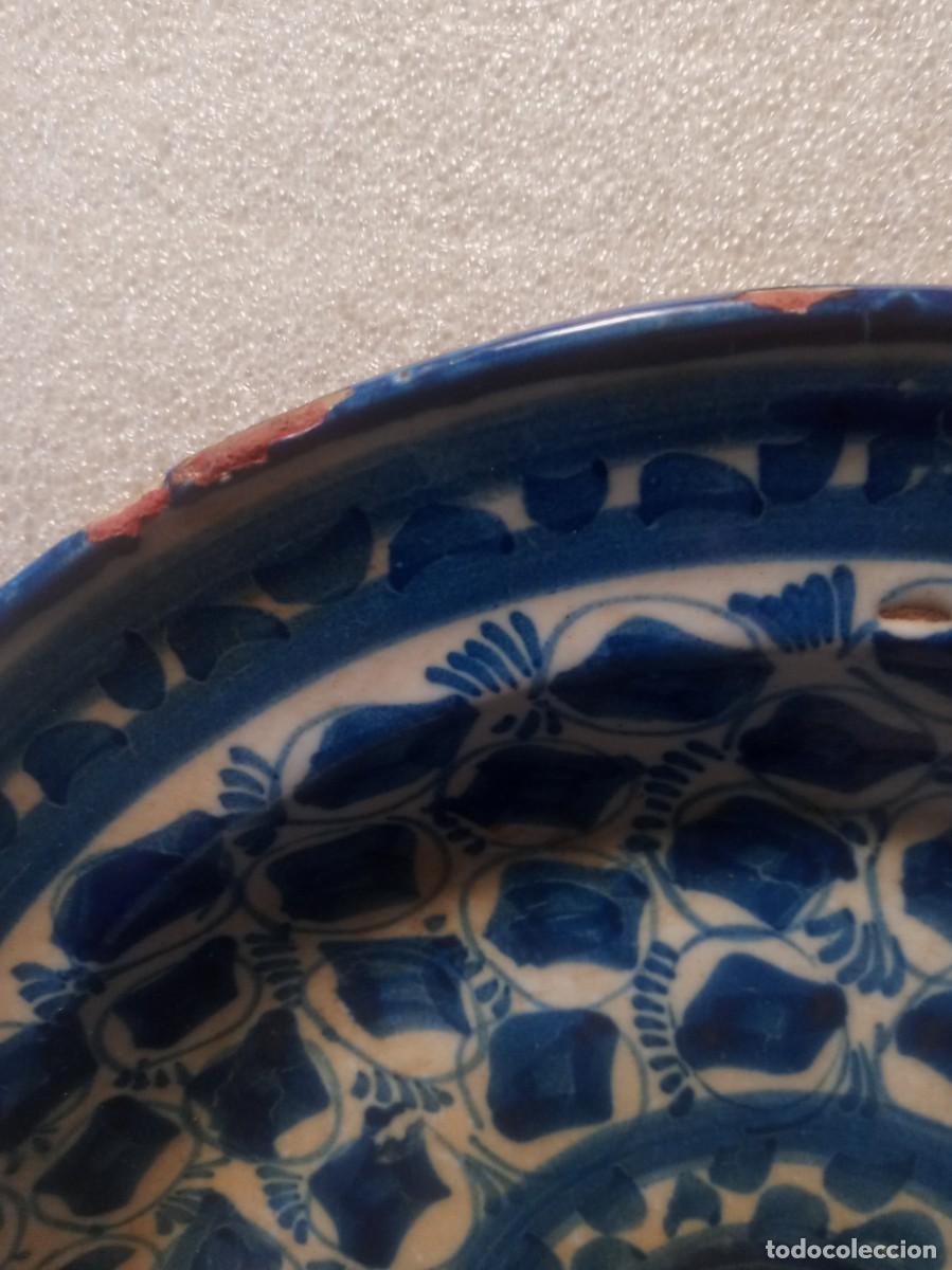 Antig&uuml;edades: PLATO CERAMICA - MANISES. - Foto 3