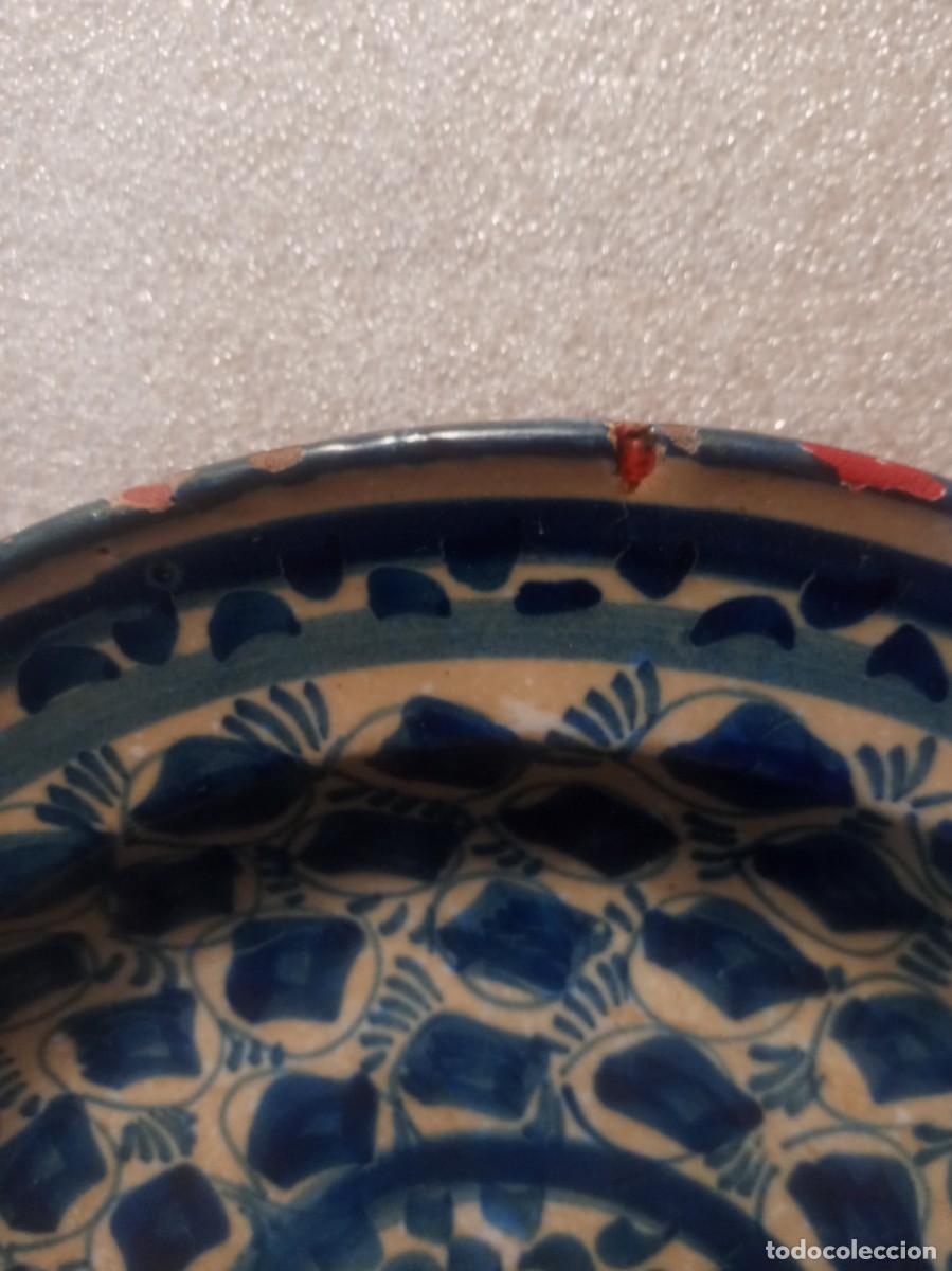 Antig&uuml;edades: PLATO CERAMICA - MANISES. - Foto 4