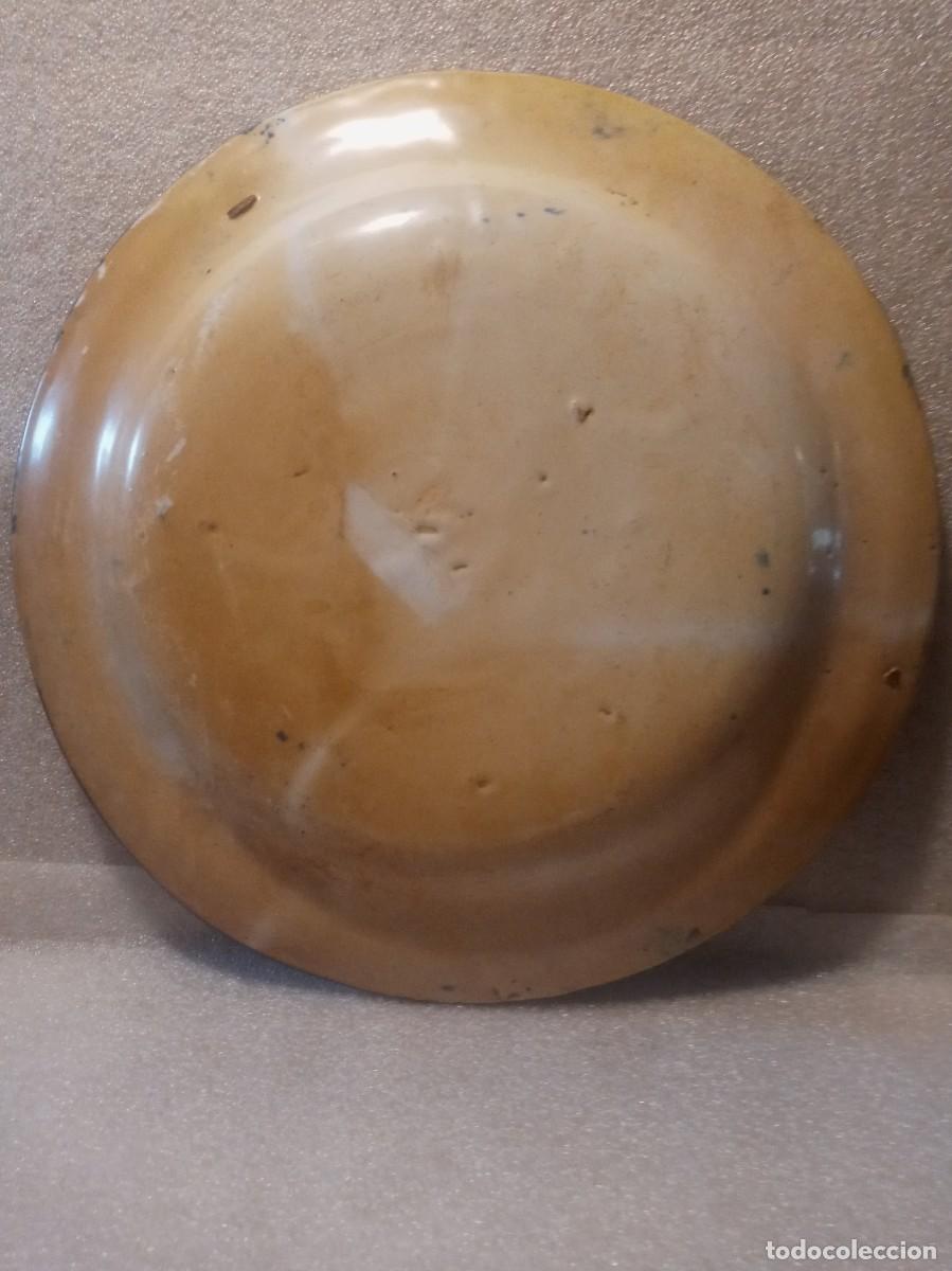 Antig&uuml;edades: PLATO CERAMICA - MANISES. - Foto 5