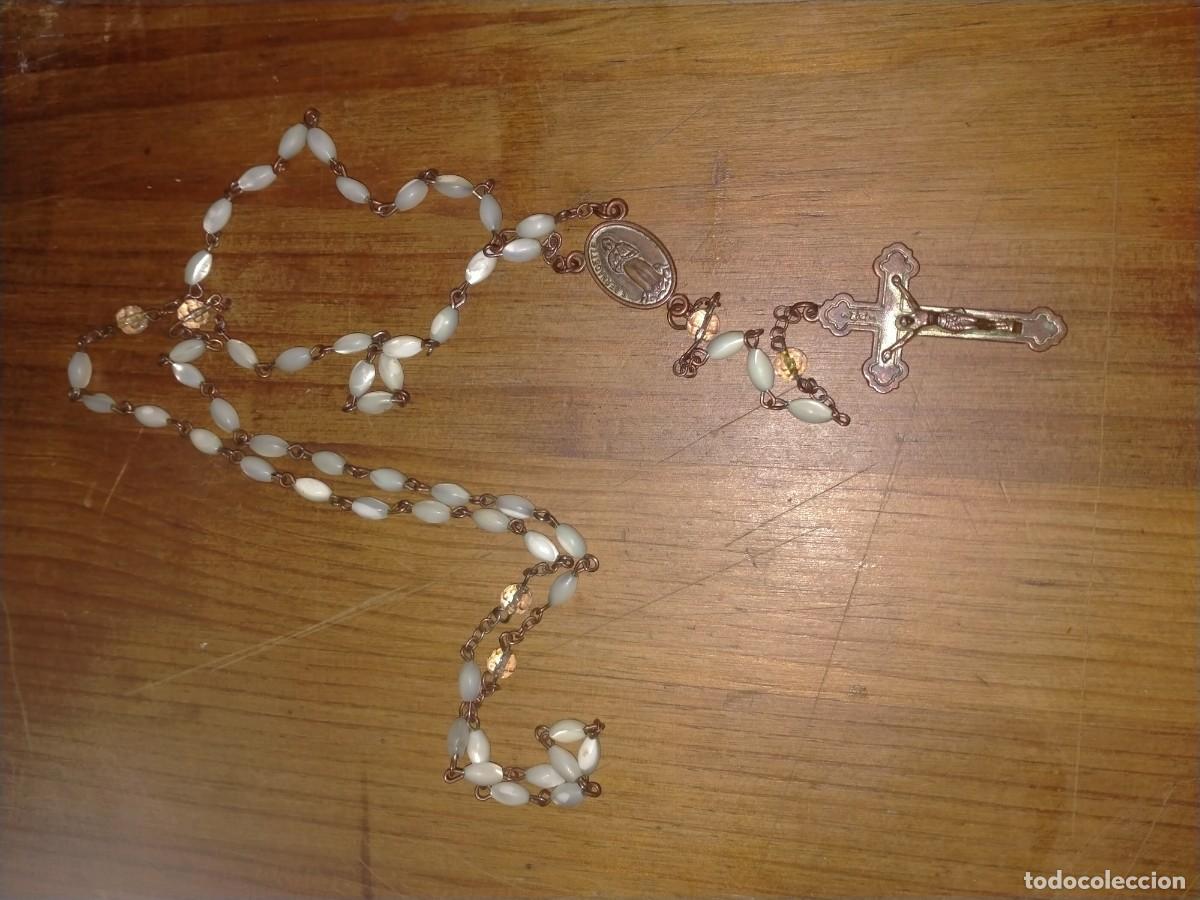 Antig&uuml;edades: ANTIGUO ROSARIO RELIGIOSO - Foto 4