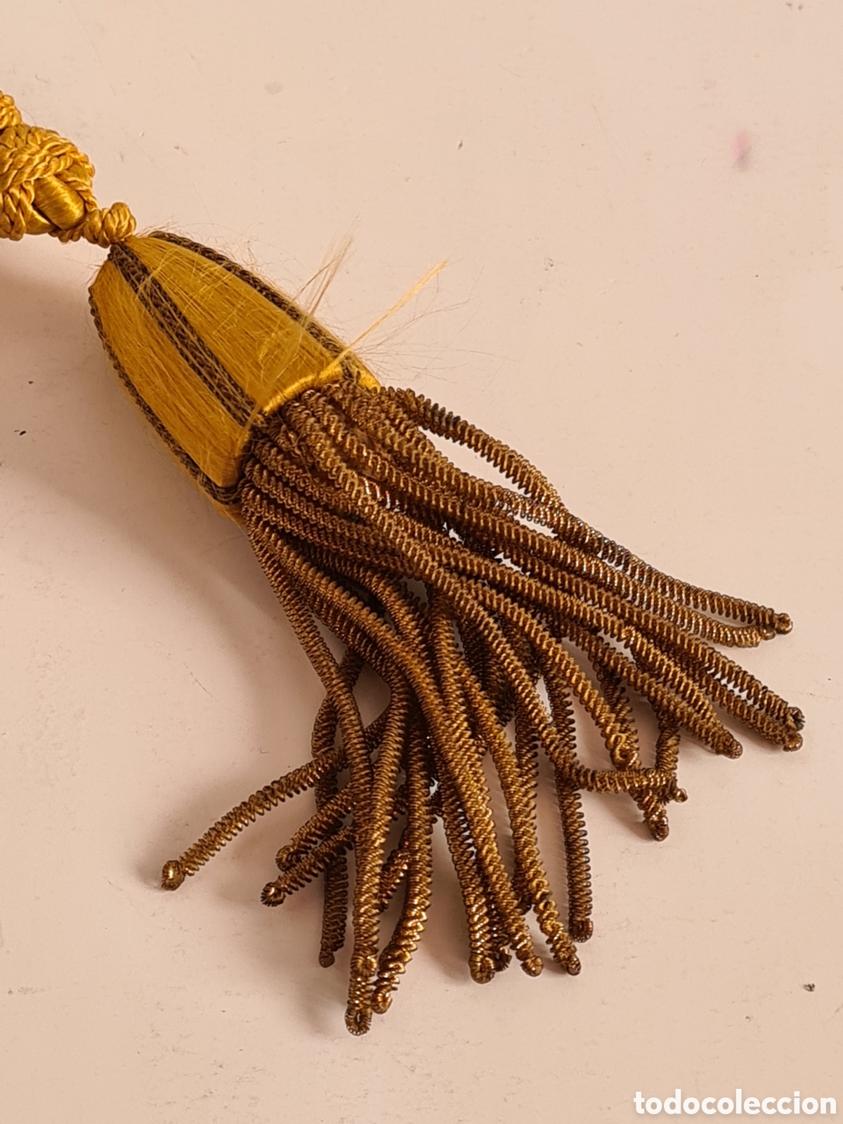 Antig&uuml;edades: Crucifijo y Cord&oacute;n Dorado de Primera Comuni&oacute;n - Foto 18