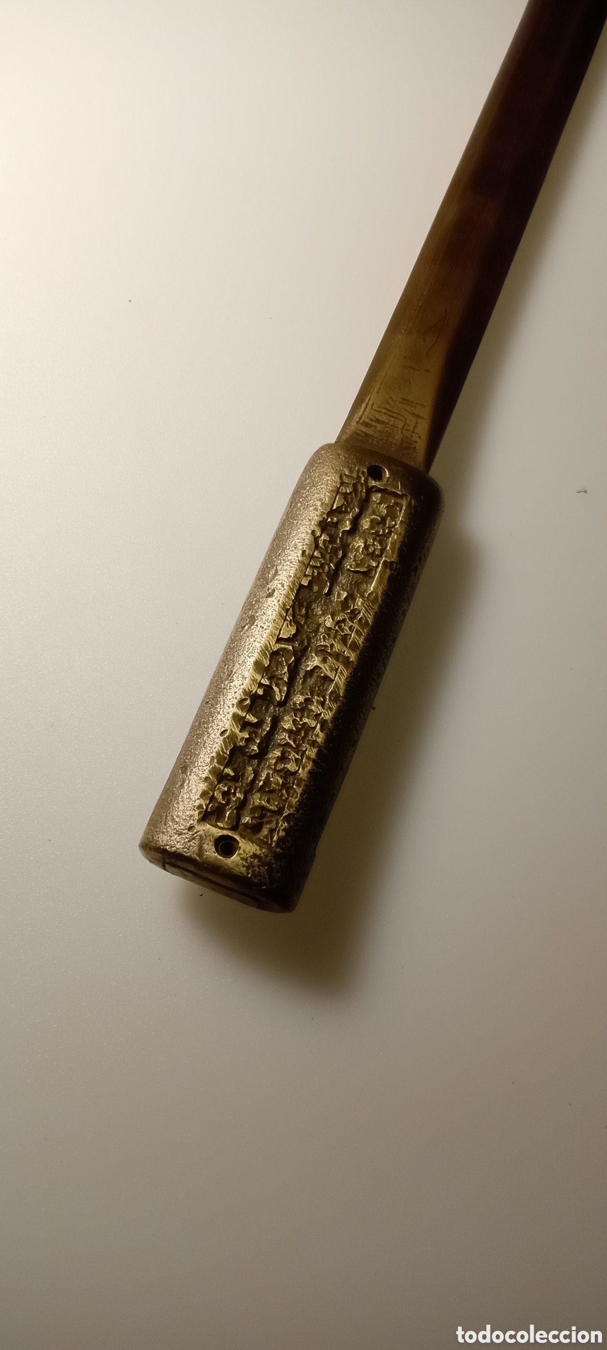 Antig&uuml;edades: Machete antiguo en metal - Foto 3