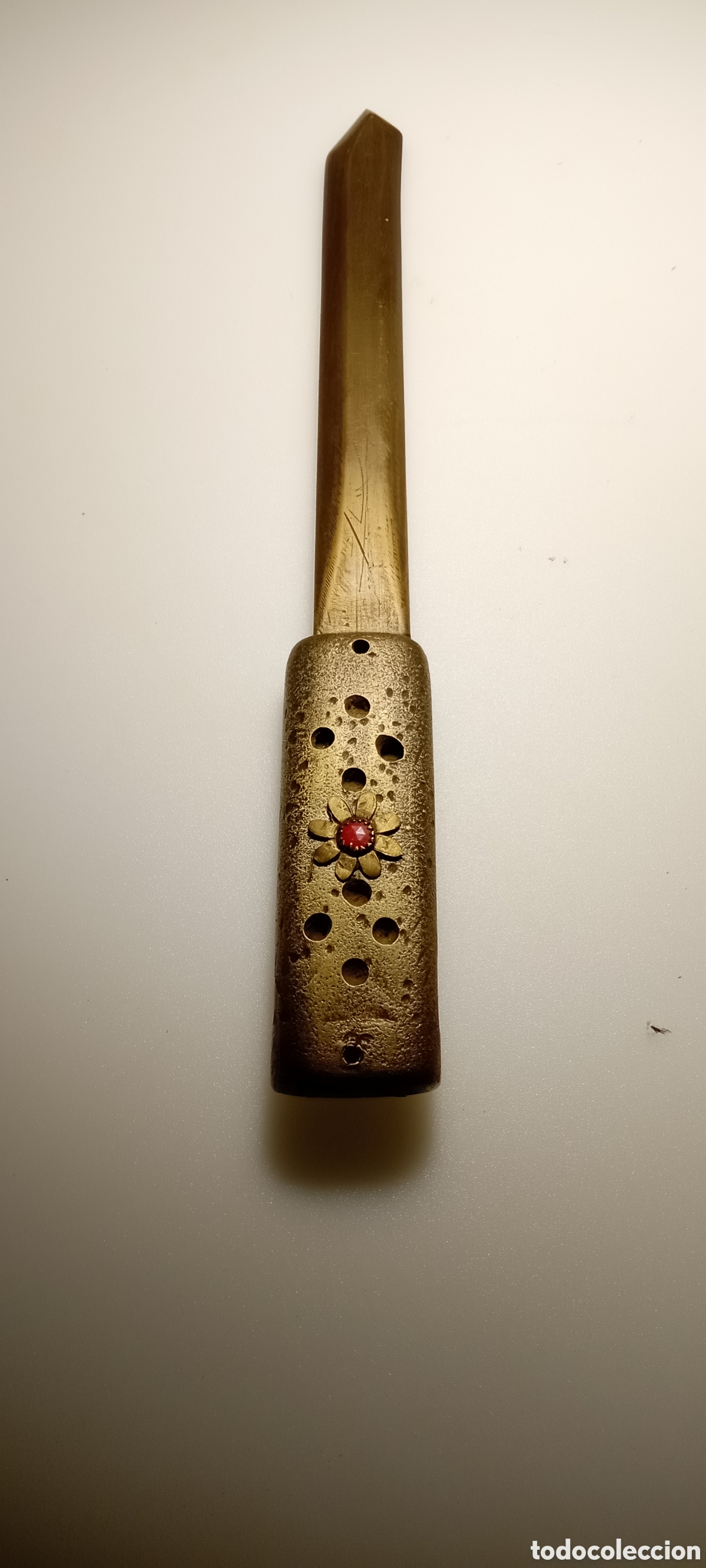 Antig&uuml;edades: Machete antiguo en metal - Foto 10