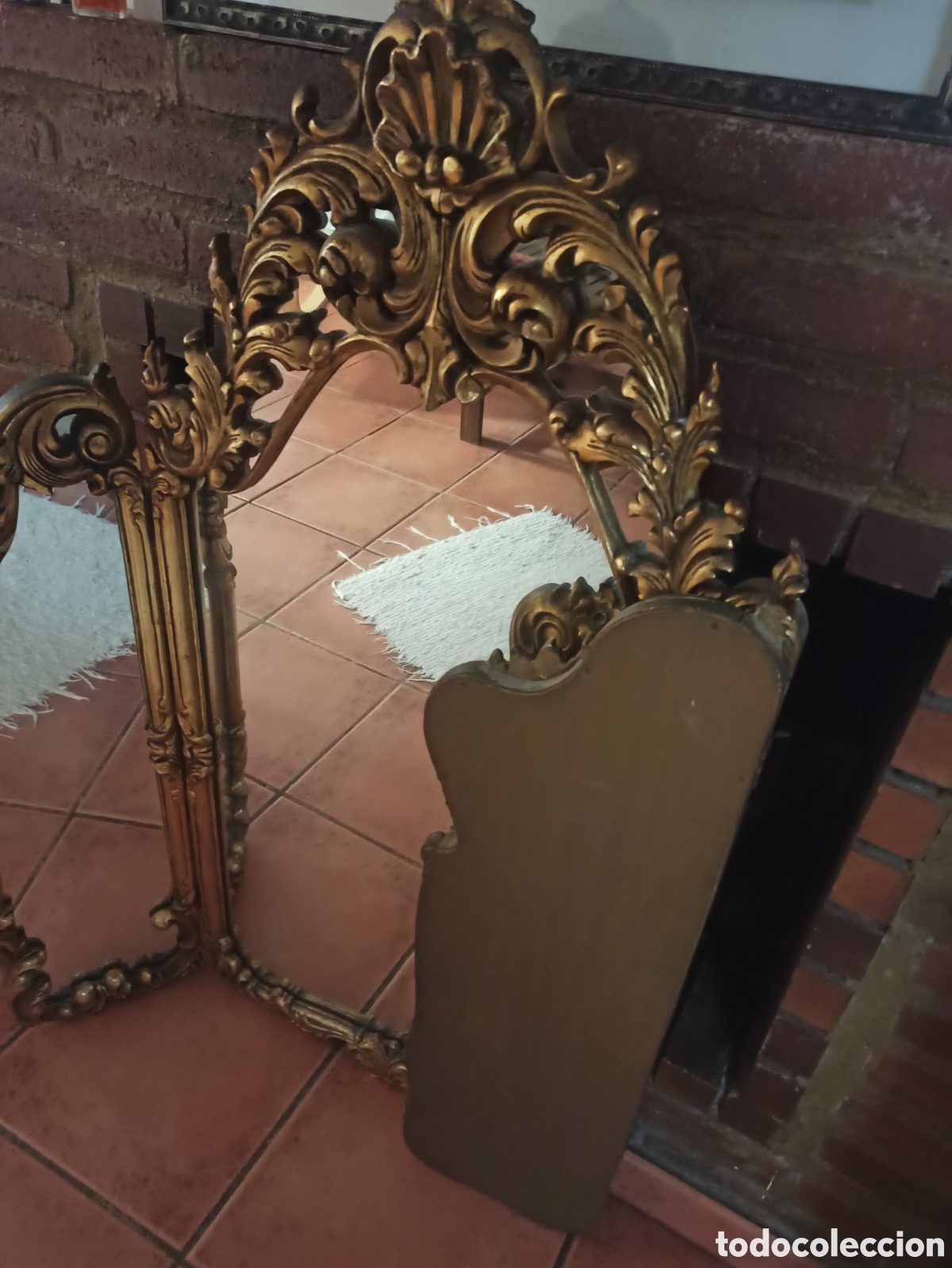 Antig&uuml;edades: Espejo trictico antiguo - Foto 4