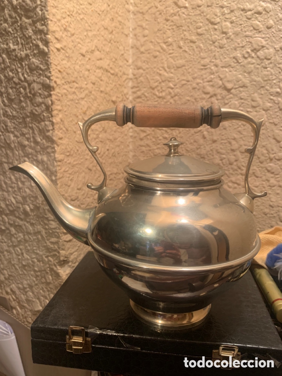 Antig&uuml;edades: Antigua cafetera o tetera grife & escoda - Foto 1