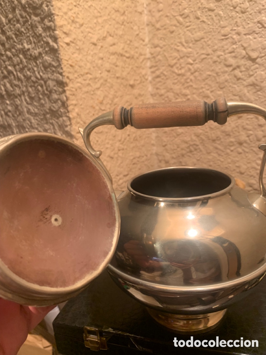 Antig&uuml;edades: Antigua cafetera o tetera grife & escoda - Foto 2