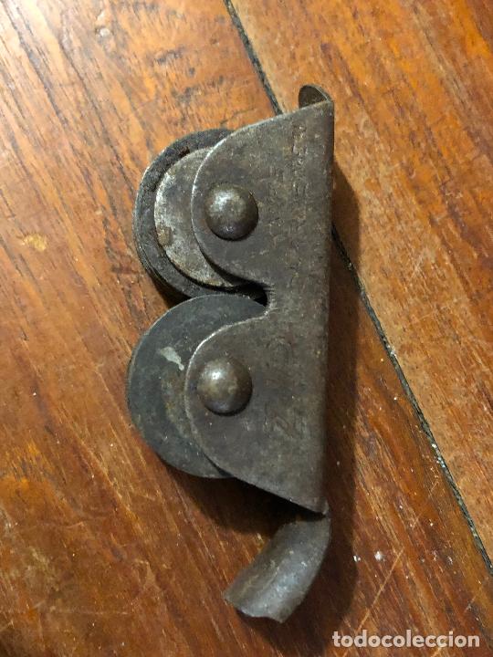Antig&uuml;edades: TIPO riel de hierro ANTIGUO GARRUCHA, 10 cm - Foto 3
