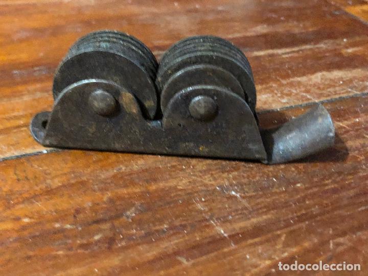 Antig&uuml;edades: TIPO riel de hierro ANTIGUO GARRUCHA, 10 cm - Foto 1