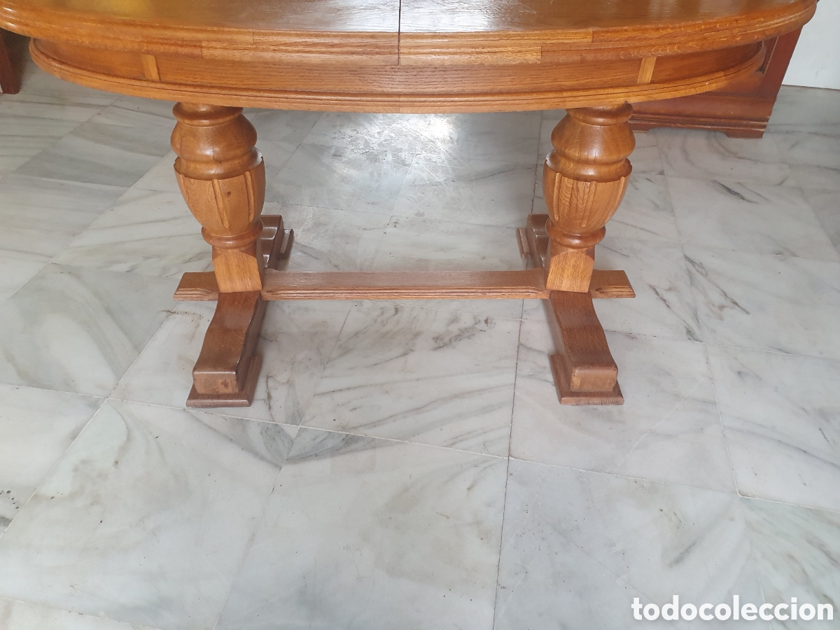 Antig&uuml;edades: Mesa roble. - Foto 3