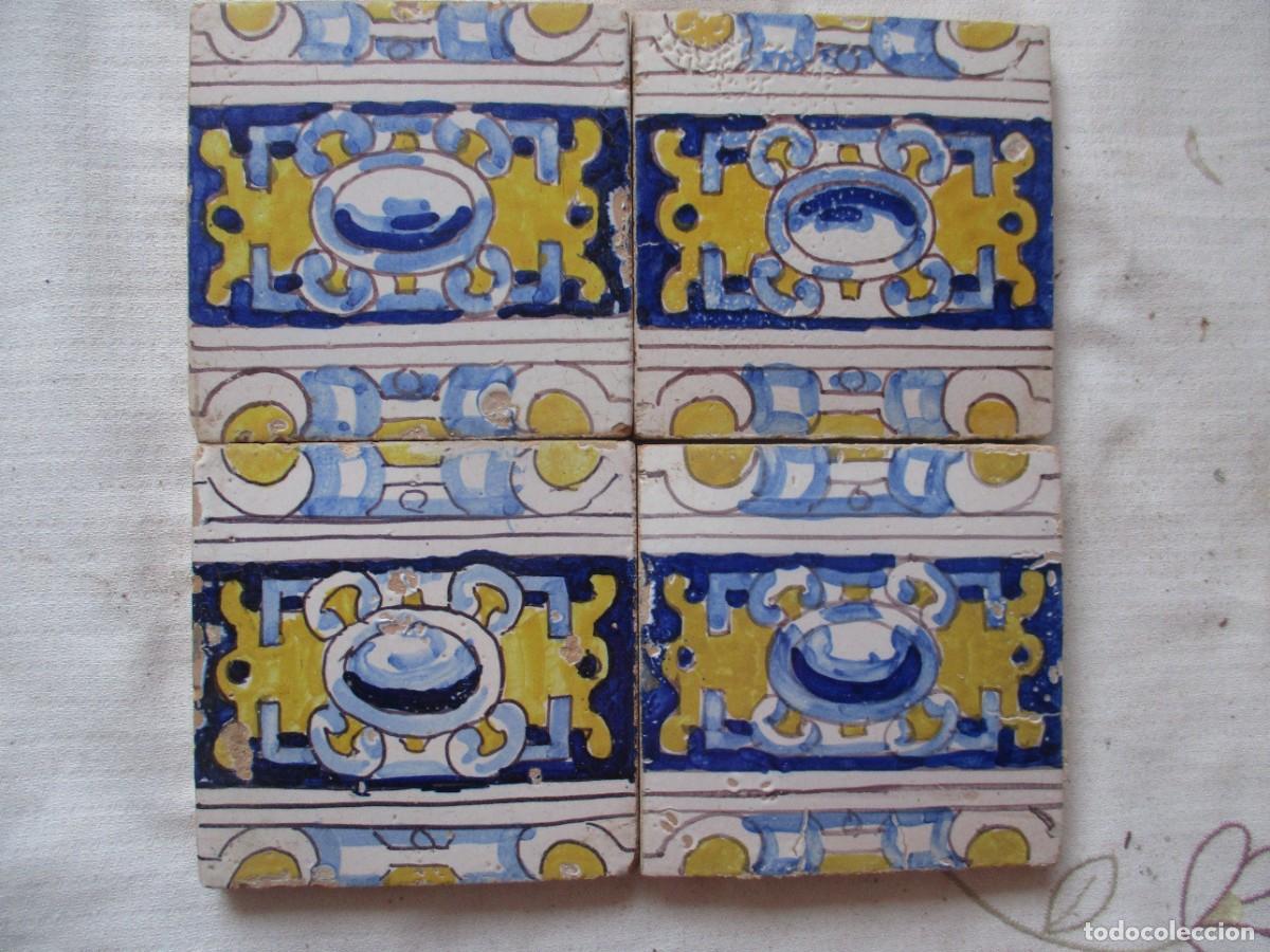 Antig&uuml;edades: Azulejos pintados Laffite - Foto 1