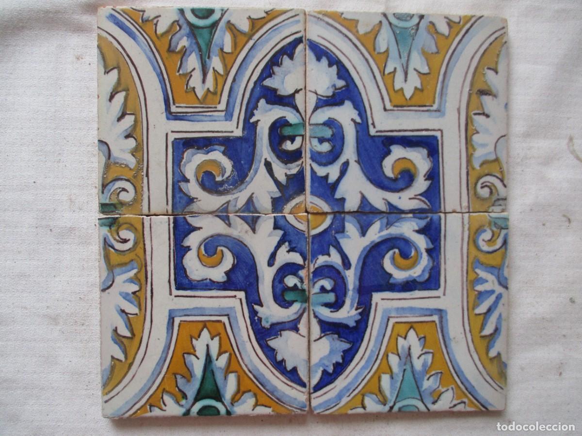 Antig&uuml;edades: Azulejos pintados Laffite - Foto 1