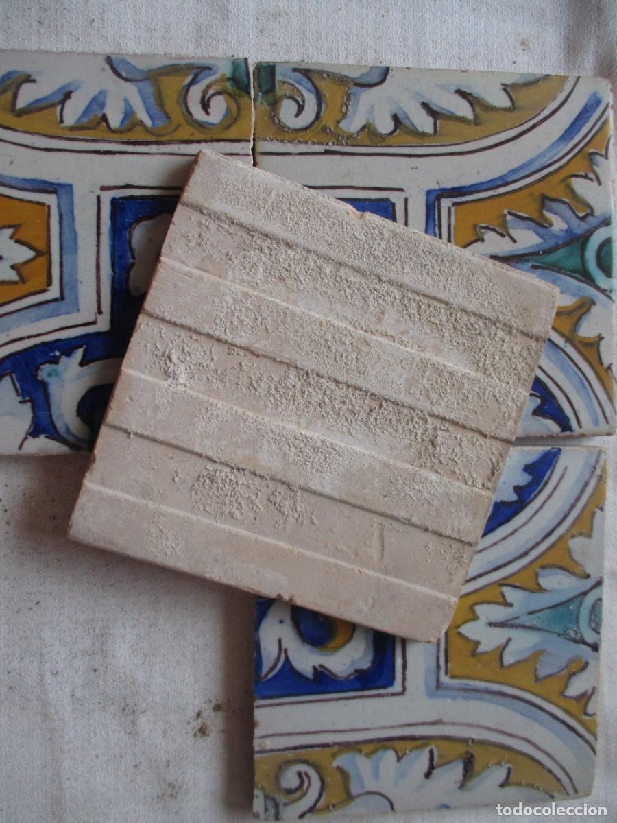 Antig&uuml;edades: Azulejos pintados Laffite - Foto 2