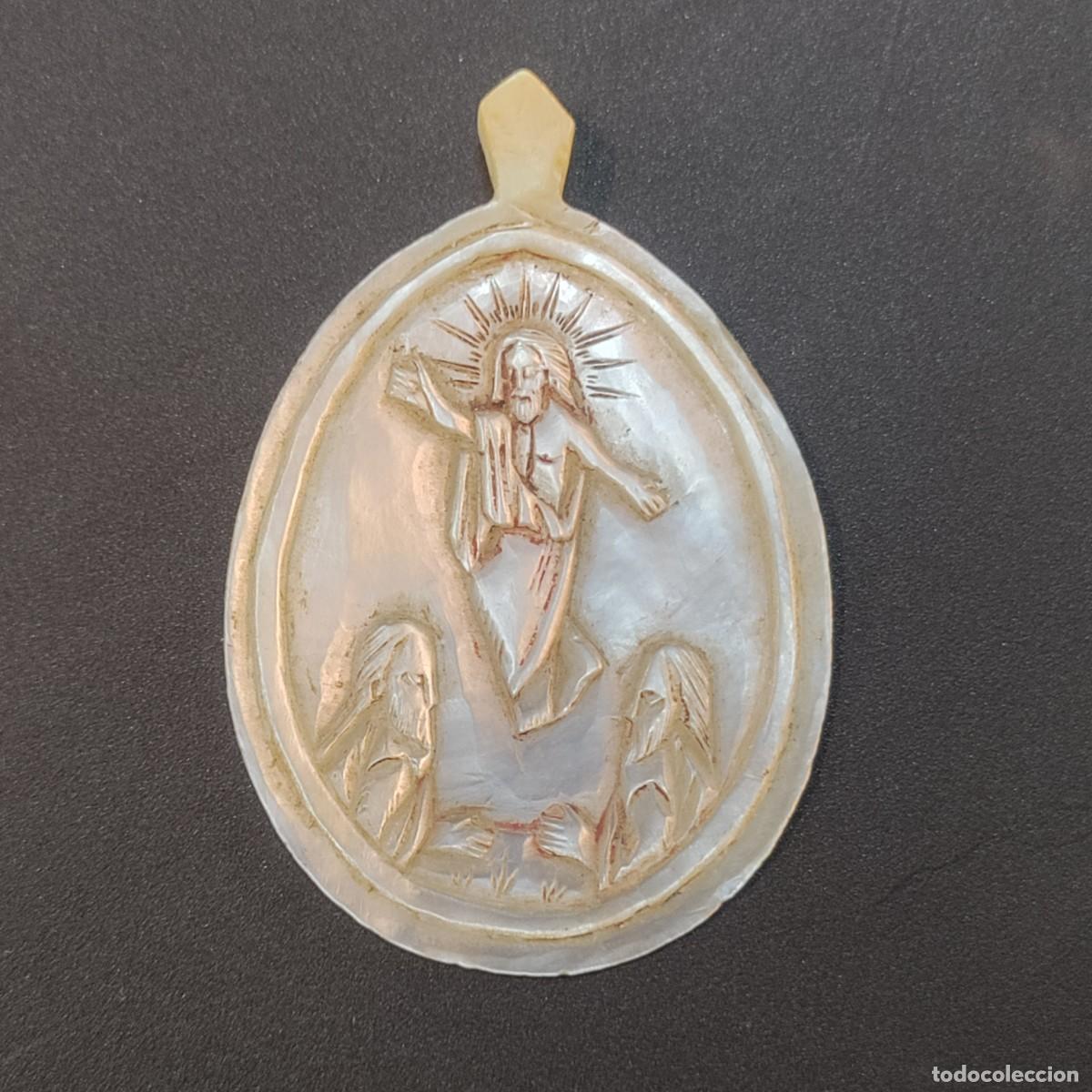 Antig&uuml;edades: Medalla de n&aacute;car Resurrecci&oacute;n - Foto 1