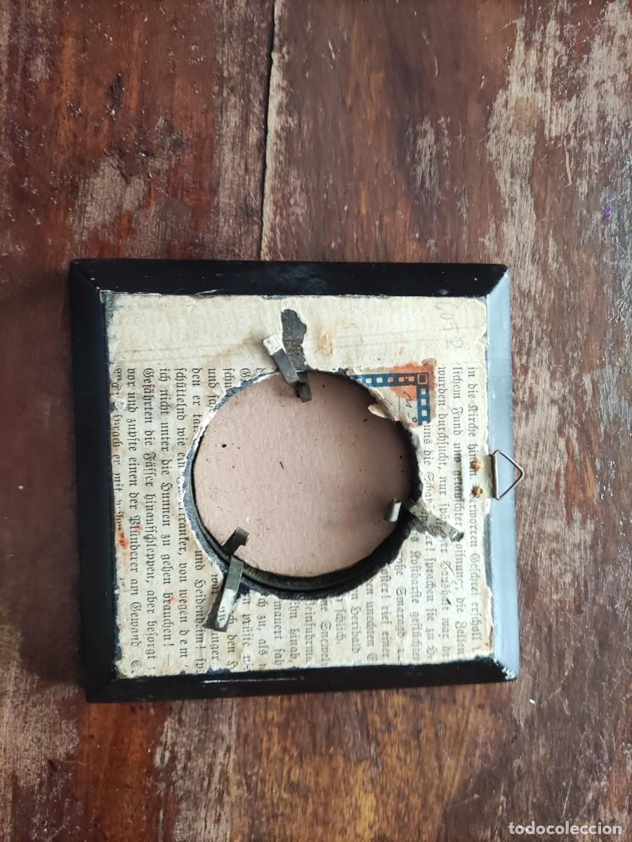Antig&uuml;edades: PEQUE&Ntilde;O CUADRITO ROM&Aacute;NTICO DE MADERA - Foto 2