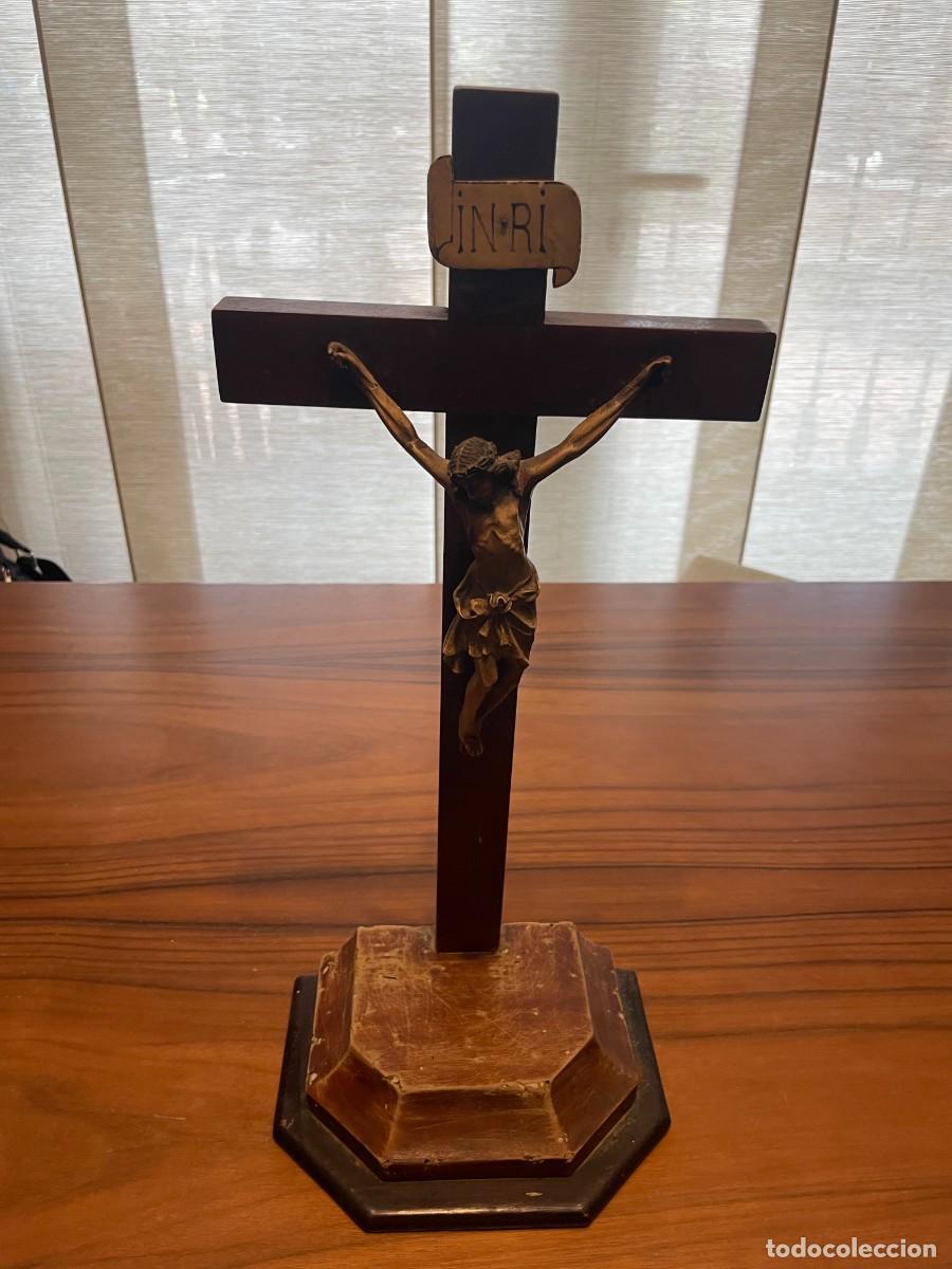 Antig&uuml;edades: Antiguo cristo de sobremesa - Foto 1