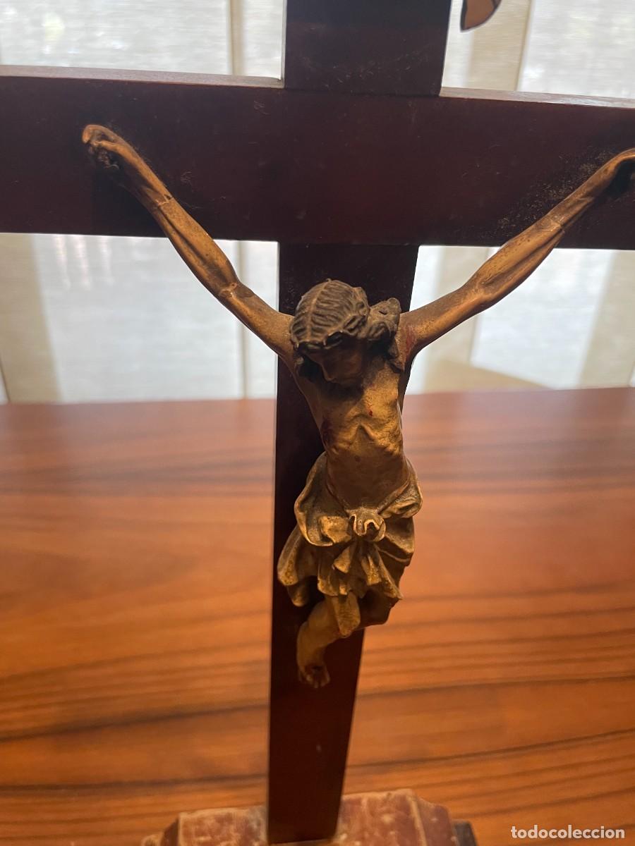 Antig&uuml;edades: Antiguo cristo de sobremesa - Foto 2