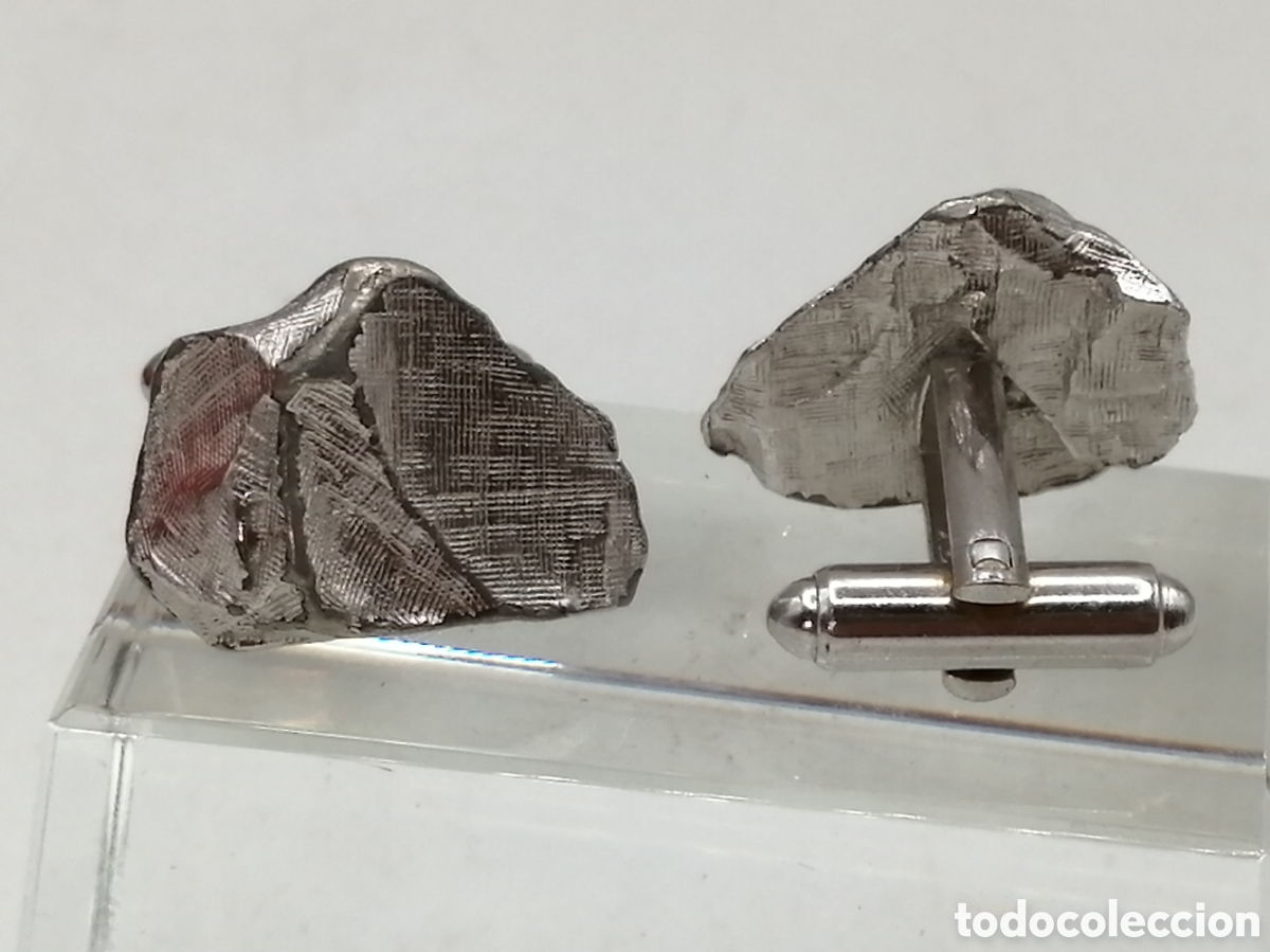 Antig&uuml;edades: Dante. Gemelos metal plateado - Foto 2