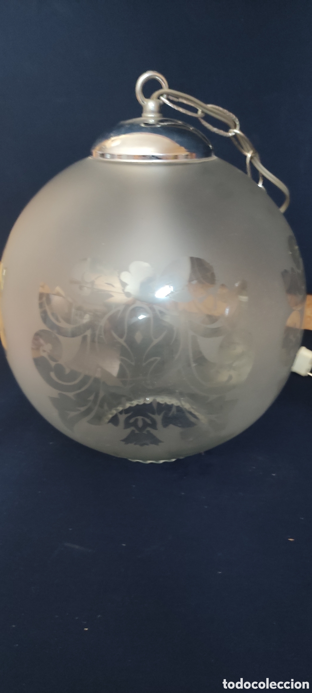 Antig&uuml;edades: LAMPARAS DE TECHO ( BOLAS/ GLOBOS) - Foto 3