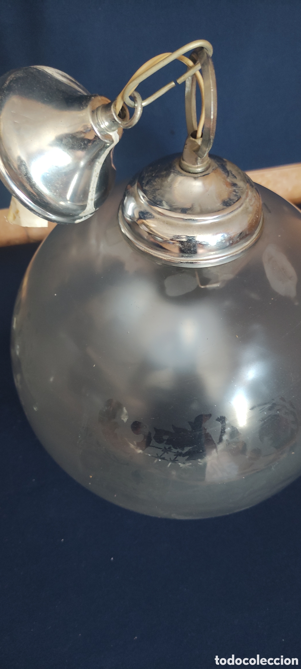 Antig&uuml;edades: LAMPARAS DE TECHO ( BOLAS/ GLOBOS) - Foto 6