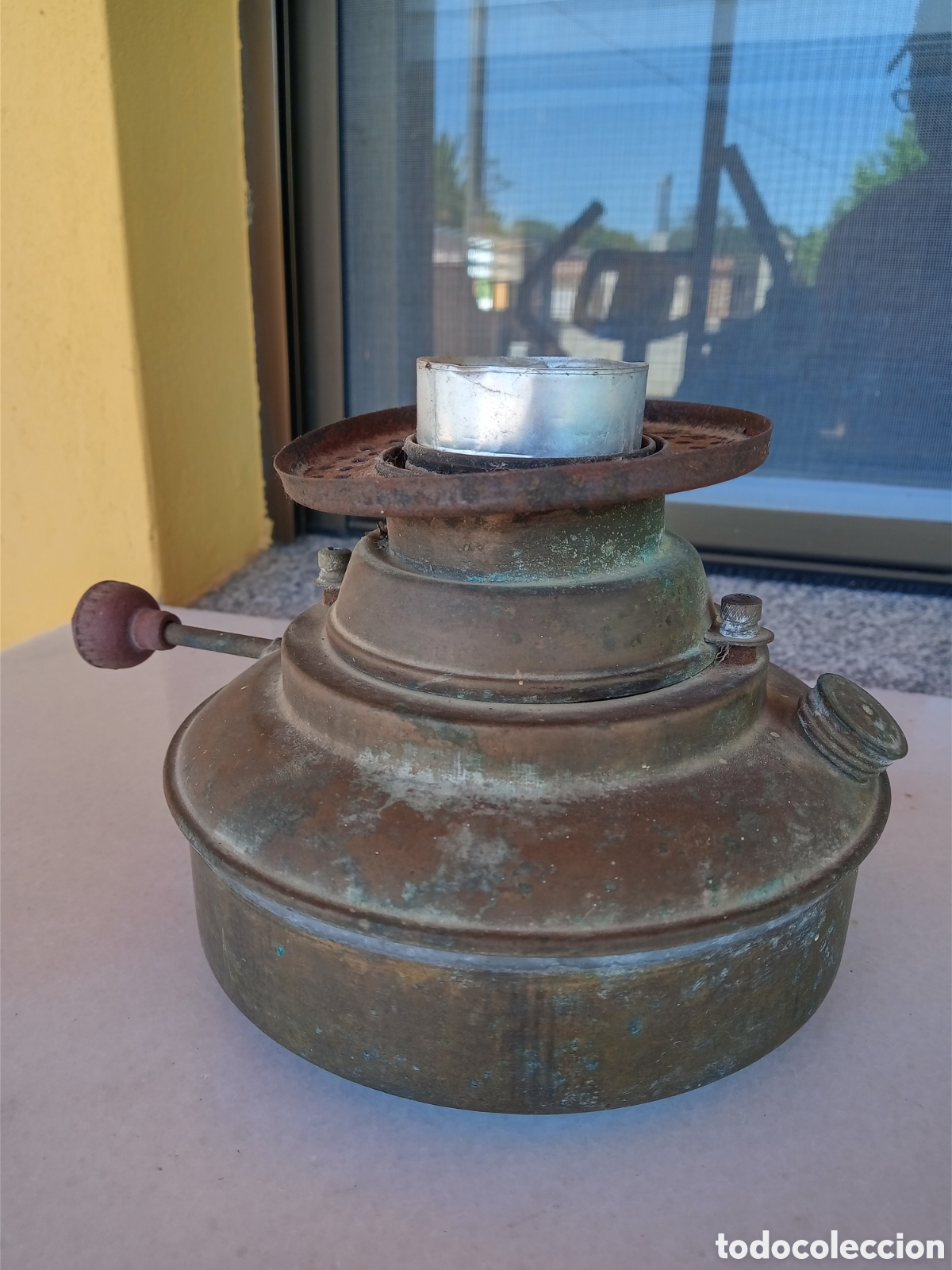 Antig&uuml;edades: Hornillo petr&oacute;leo. - Foto 1