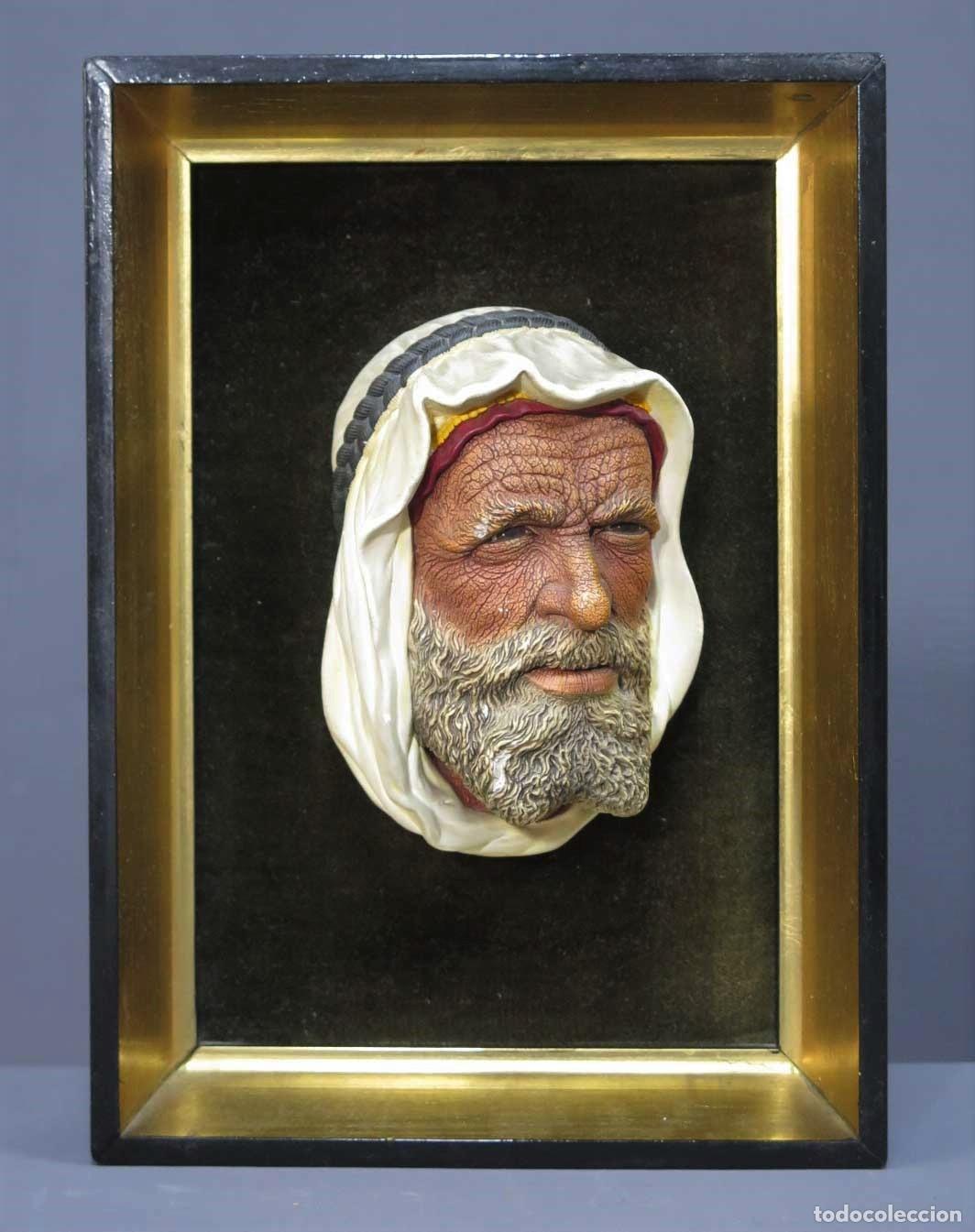 Antig&uuml;edades: CABEZA. ARAB SHEIK. BOSSONS - Foto 1