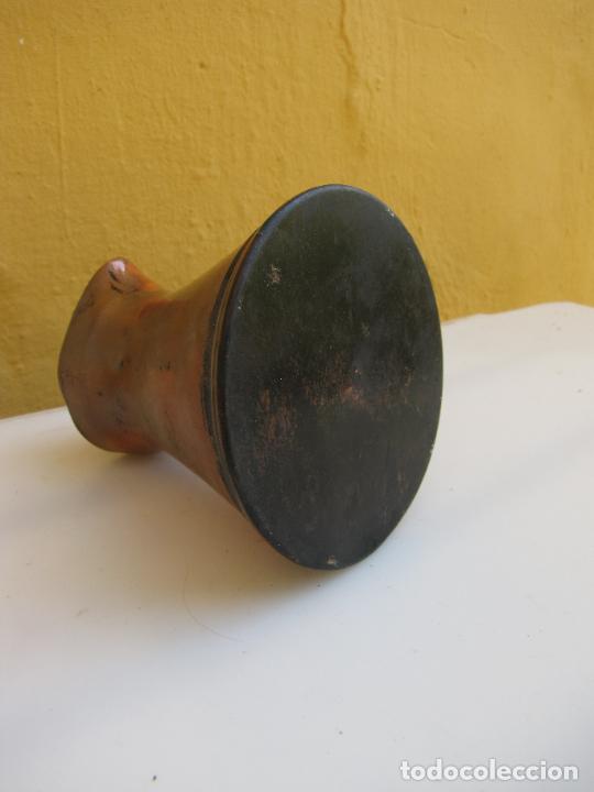 Antig&uuml;edades: 61.- Cafetera turca de bronce y cobre. S XIX - Foto 6