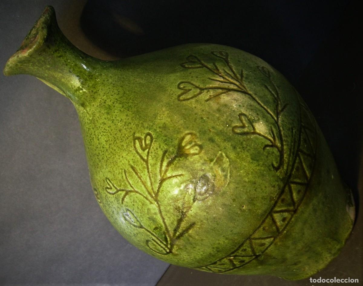Antig&uuml;edades: ESPECTACULAR ACEITERA DE CER&Aacute;MICA XIX - Foto 9