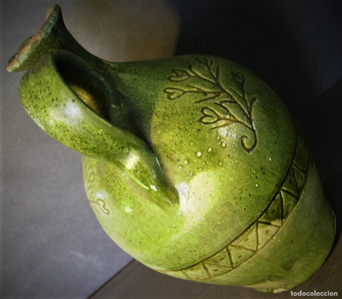 Antig&uuml;edades: ESPECTACULAR ACEITERA DE CER&Aacute;MICA XIX - Foto 10