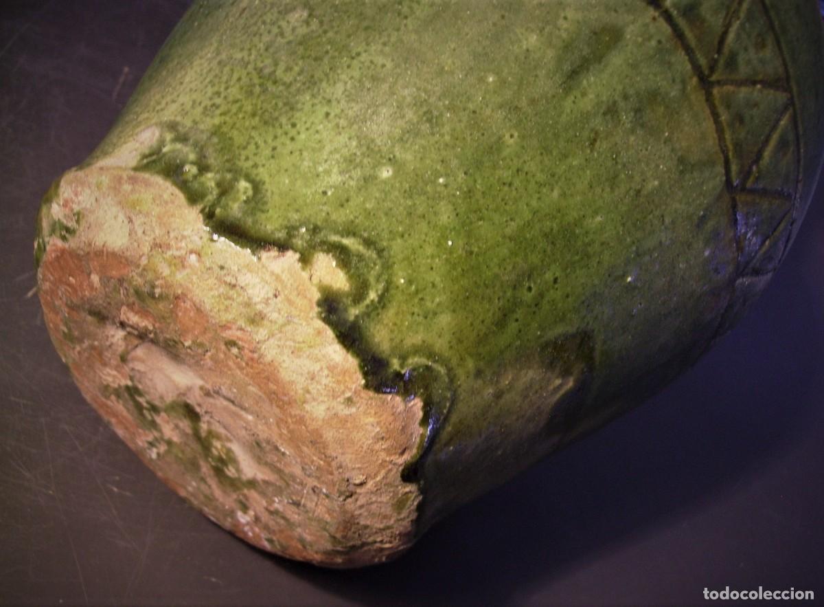 Antig&uuml;edades: ESPECTACULAR ACEITERA DE CER&Aacute;MICA XIX - Foto 17