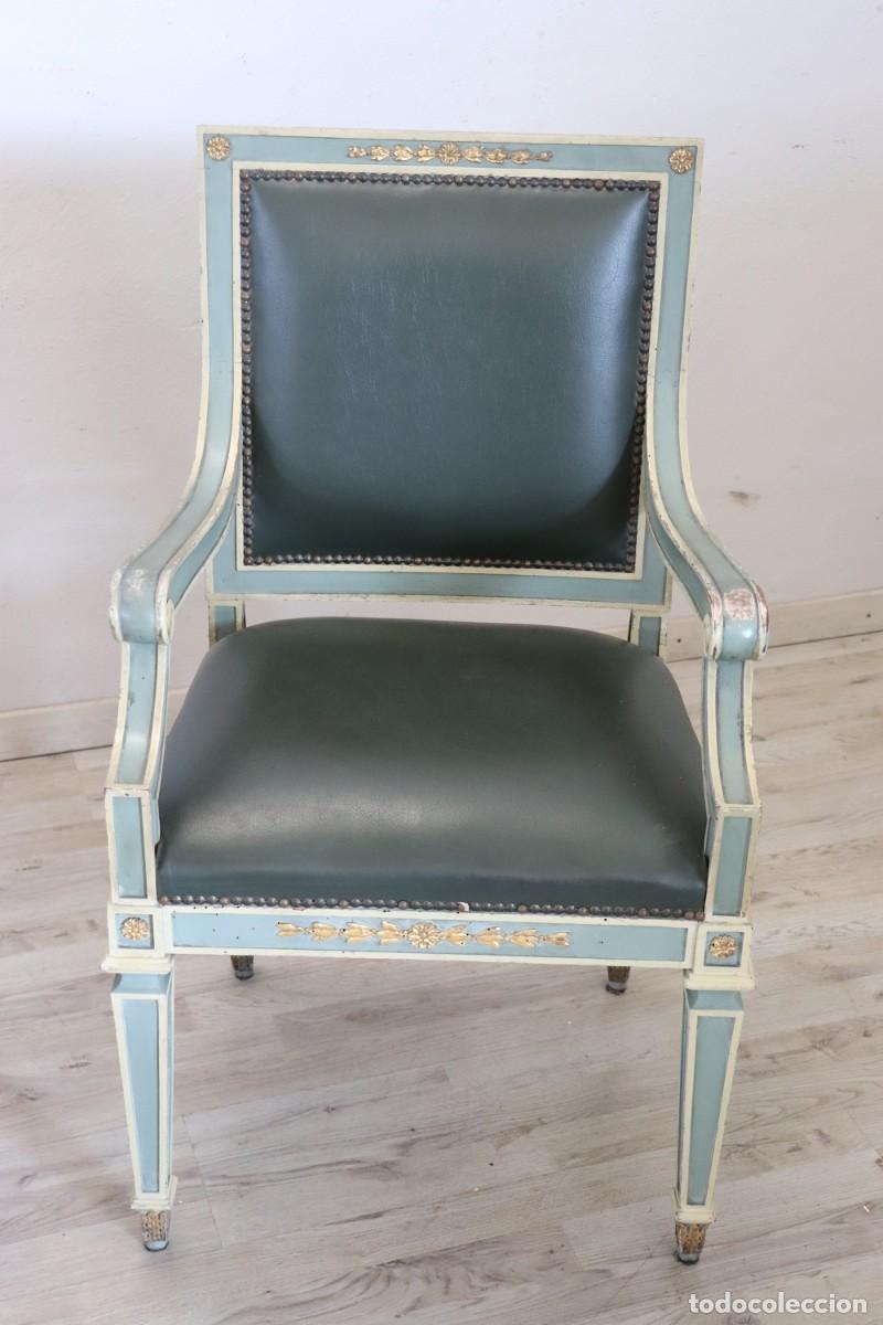 Antig&uuml;edades: sillones de madera lacada - Foto 3