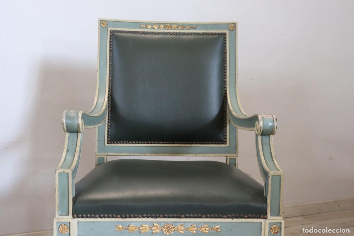 Antig&uuml;edades: sillones de madera lacada - Foto 8