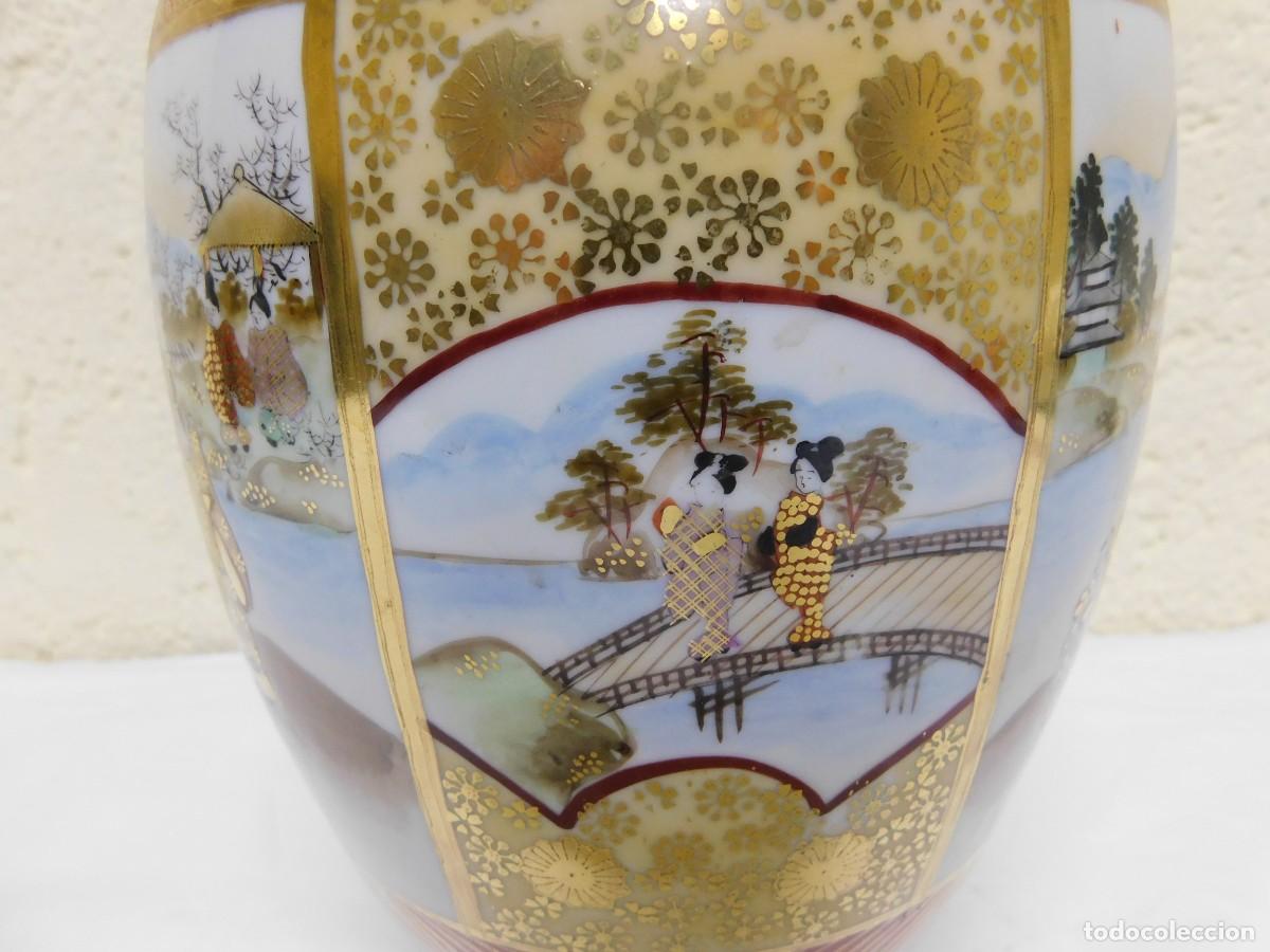 Antig&uuml;edades: JARRON PORCELANA ORIENTAL - Foto 5