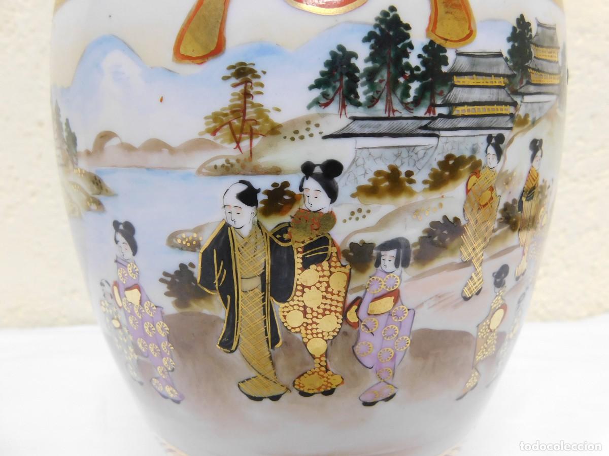 Antig&uuml;edades: JARRON PORCELANA ORIENTAL - Foto 8